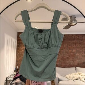 Ann Taylor Women's Teal Tank Top